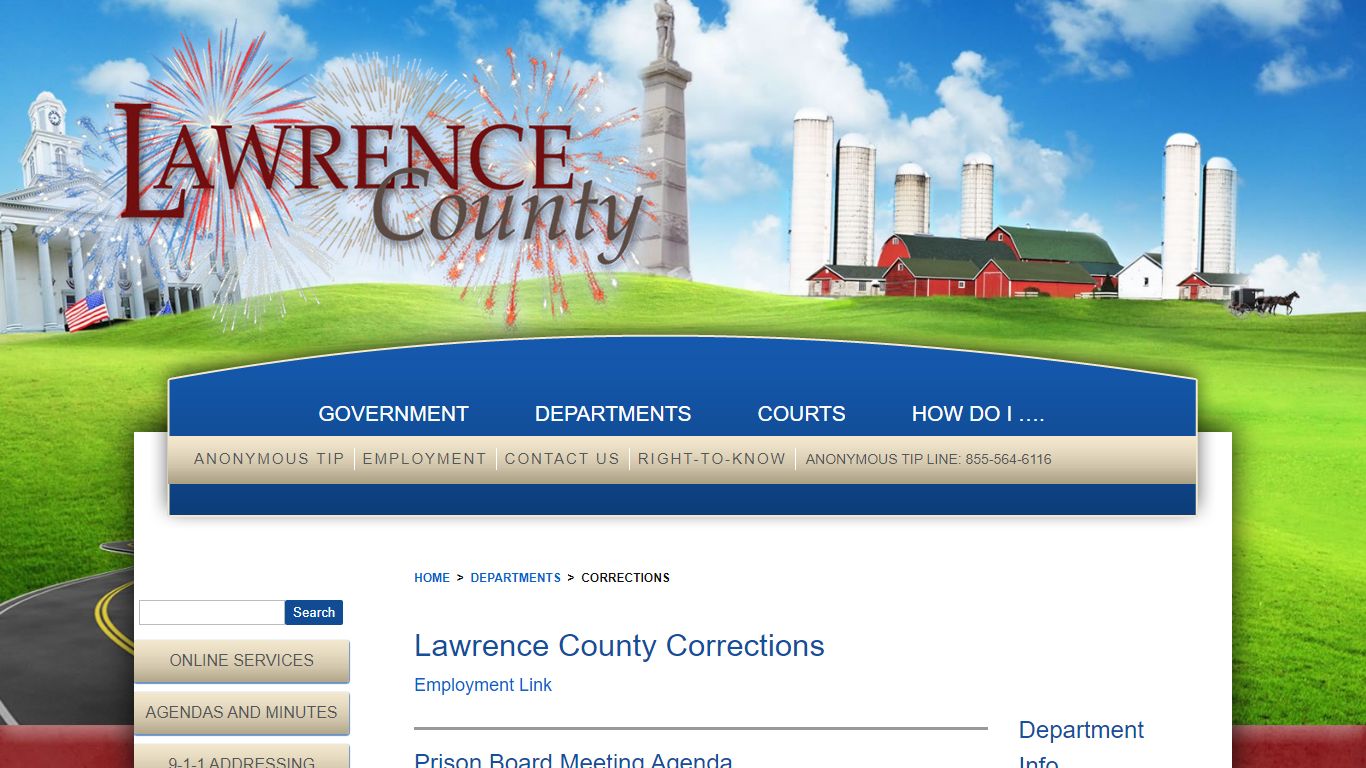 CorrectionsLawrence County, Pennsylvania